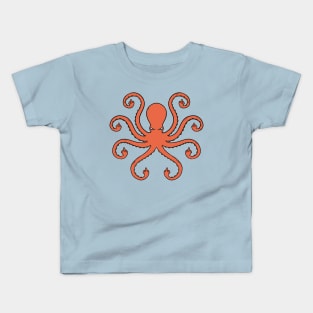 Octopus Middle Fingers Kids T-Shirt